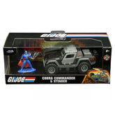Jada 1/32 Cobra Commander & Stinger Black