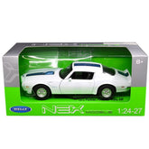 Welly 1/24 1972 Pontiac Firebird Trans AM White