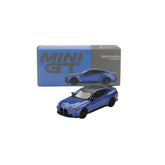 MINI GT 1:64 BMW M4 Competition (G82) Portimao Blue