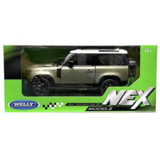 Welly 1/24 Land Rover Defender 2020 Green