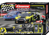 CARRERA GO!!! 1/43 - GT SUPER CHALLENGE SLOT CAR SET 6.3M