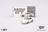 MGT00801-R – 1:64 Porsche 911 Carrera RS 2.7 Grand Prix White with Green Livery