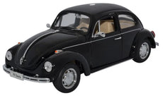 Welly 1/24 Volkswagen Beetle Hard Top Black