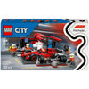 LEGO® City F1® Pit Stop & Pit Crew with Ferrari Car