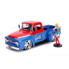 1952 Ford F-100 Truck *Supergirl* including Supergirl figure, red/blue