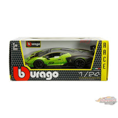 1/24 Burago  Scale 18-28017 - Lamborghini Essenza SCV12 - Black/Green