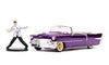 1956 Cadillac Eldorado With Elvis Presley Figure, purple