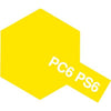 Tamiya PS-6 Yellow Polycarbonate Spray Paint 100ml TAM86006