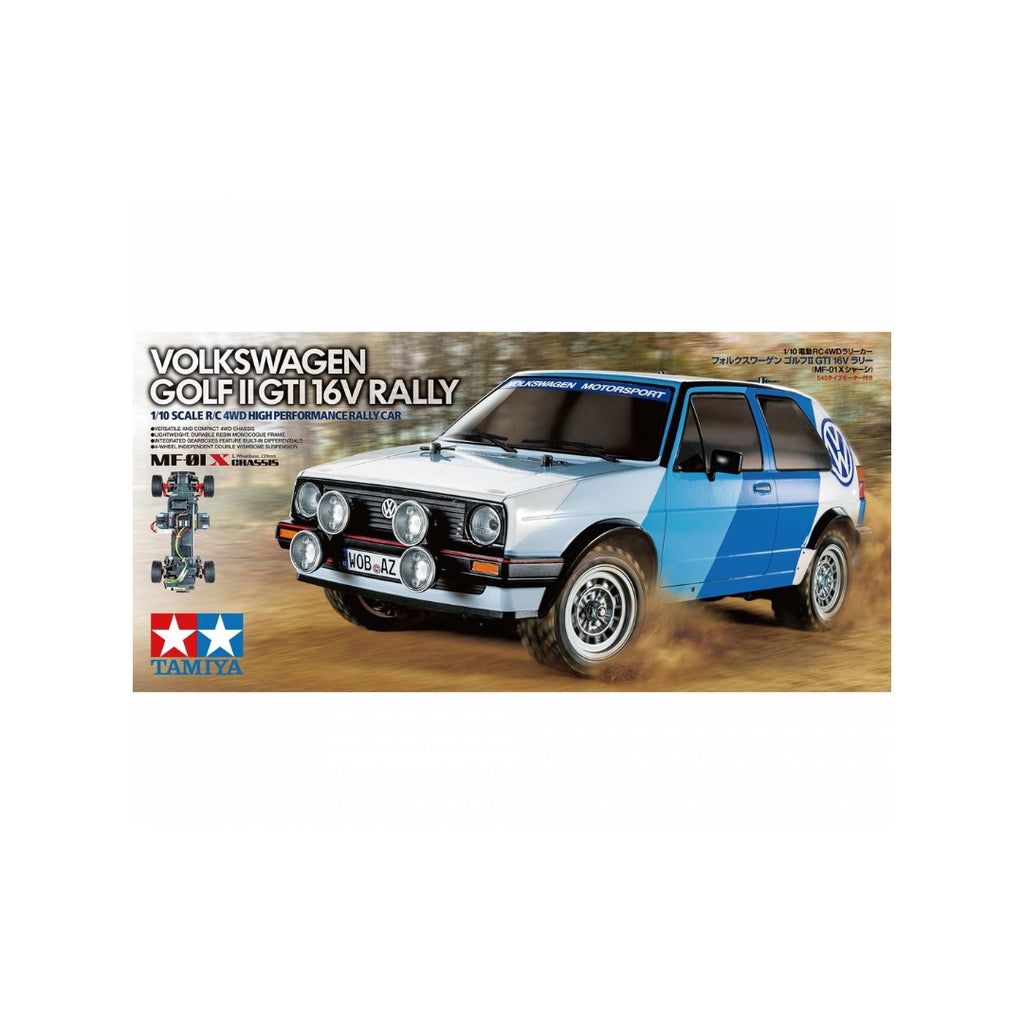 Tamiya-1/10 VOLKSWAGEN GOLF MKII A2 RALLY (MF-01X) – GP Models