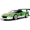 Jada 1/32 Honda NSX Type-R Japan Spec 2002 & Green Ranger