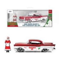 1/32 Christmas Themed 1961 Chevrolet Impala, white/red