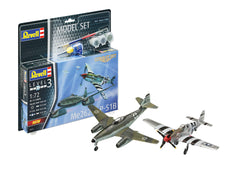 1:72 Revell 63711 Combat Set Me262 & P-51B Mustang - Model Set Plastic Model kit