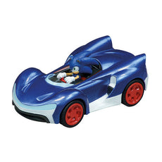 1/43 PULL & SPEED TEAM SONIC RACING (8CM LONG) (24 ASSORTED, 4 STYLES)