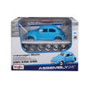 MAISTO - 1/24 1973 AL VW Beetle (Light Blue)