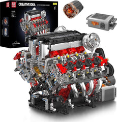 Mould King 10130 V8 Engine Building Blocks Set