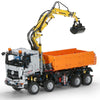 Mould King Pneumatic Truck Crane