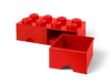 LEGO® 8-stud Bright Red Storage Brick Drawer