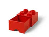 LEGO® 4-stud Bright Red Storage Brick Drawer