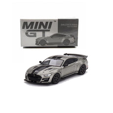 1/64 MINI GT Shelby GT500 SE Widebody Pepper Gray Metallic