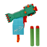 Nerf MicroShots Minecraft Guardian Mini Blaster, Minecraft Guardian Mob Design, Includes 2 Official Nerf Elite Darts