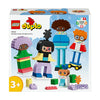 LEGO DUPLO Town Buildable People with Big Emotions Toddler Learning Toys for Boys & Girls aged 3 Plus 10423