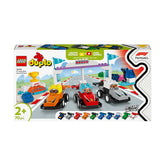 LEGO DUPLO Town F1 Team Race Cars & Drivers Building Toy 10445