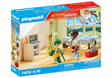 Pediatrician with Teddy Bear