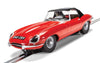 Scalextric Jaguar E-Type Red 848CRY 1:32 Slot Car