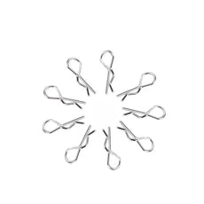 hobby details -body shell r clips silver
