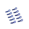 hobby details -body shell r clips royal blue