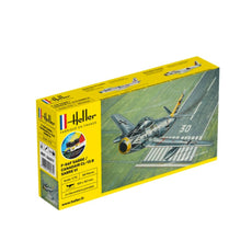 HELLER -F-86F SABRE / CANADAIR CL-13 B SABRE VI PLASTIC MODEL KIT 1/72 SCALE