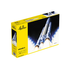HELLER -ARIANE 5 LAUNCH ROCKET 1/125, PLASTIC SCALE MODEL