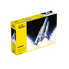 HELLER -ARIANE 5 LAUNCH ROCKET 1/125, PLASTIC SCALE MODEL