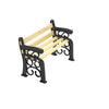 hobby details-1/12 miniauture park bench seat dollhouse decor