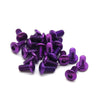 hobby details-m3*8 flat head hexagon screw  purple