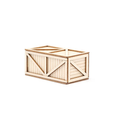 hobby details-32x38x67.5mm 1/18 wooden box decoration for rc crawler
