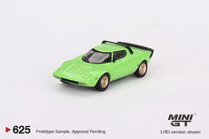 Mini GT - Lancia Stratos HF Stradale Verde Chiaro (1/64 Scale Model)