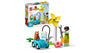 LEGO® DUPLO® Town Wind Turbine and Electric Car 10985 Building Toy Set