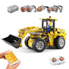 Mould King Technology Bulldozer Building Blocks, Remote Control Digger Toy