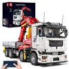 MOULD KING Pneumatic Crane Truck with 8239 Pieces