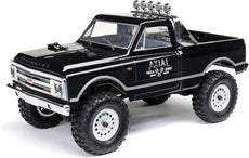 AXIAL -1/24 SCX24 1967 Chevrolet C10 4WD Brushed Truck RTR, Black