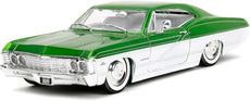 Jada 1/24 Chevrolet Impala SS Bigtime Muscle 1967 Candy GRN/White