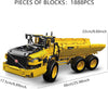 Mould King Engineering Dump Truck Building Block Kits, MOC Building Blocks Set to Build