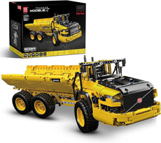 Mould King Engineering Dump Truck Building Block Kits, MOC Building Blocks Set to Build