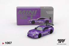 Mini GT - Toyota Supra (A80) Top Secret GT-300 Top Secret Purple (1/64 Scale Model)