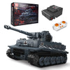 Mould King Tiger Tank Building Set, RC Motor Block Kit Military