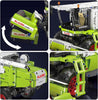 Mould King Combine Harvester Tractor Vehicle Building Set