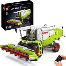Mould King Combine Harvester Tractor Vehicle Building Set