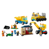 LEGO® City Construction Trucks and Wrecking Ball Crane