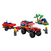 LEGO® City 4X4 Fire Truck With Rescue Boat